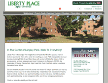 Tablet Screenshot of livelibertyplace.com